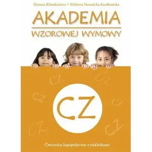 Mācību grāmata No name Akademia wzorowej wymowy CZ — poļu izrunas mācību grāmata, mīkstās vāki, ISBN 9788374379182