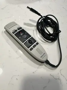 Microphone Philips SpeechMike USB LFH3200 Black — desktop dictation microphone, USB connection