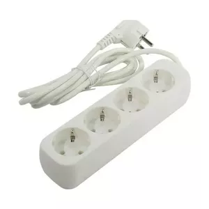 Pagarinātājs GROHE PAG4Z15WH 1,5 m, 4 kontaktligzdas, 3G1.0, balts