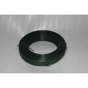 PVC pārklāta stieple BESK 9028841 — diametrs 2.0/2.65 mm, garums 100 m