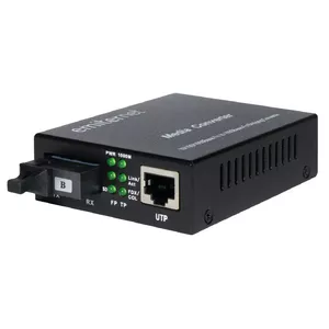EMITER EM/1GB-ETH-1310 WDM multivides pārveidotājs 10/100/1000 Mbps RJ45 uz 1xSC vienrežīma 20 km