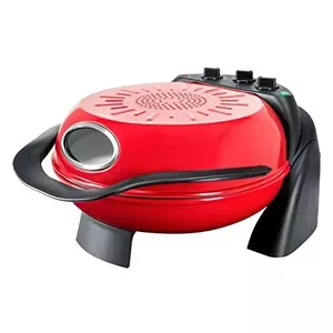 Pizza maker oven Steba PB 1, 1 pizza capacity, 1000 W, Black/Red