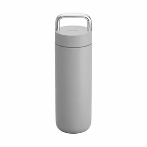 Travel tumbler FELLOW Carter Carry 591 ml, gray, insulated stainless steel