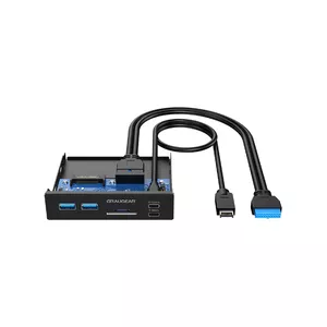 Iekšējās saskarnes kartes/adaptēri GRAUGEAR G-MP01CR Melns 102x102x25mm