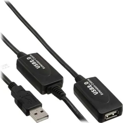 USB 2.0 aktīvais signāla atkārtotāja kabelis InLine 34613I Photo 3