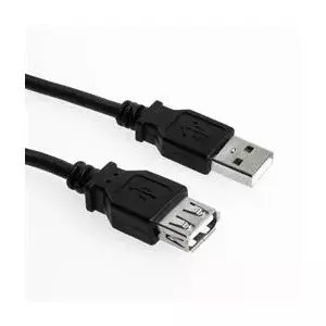 USB kabelis Sharkoon 4044951015399 USB 2.0 0.5m melns