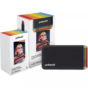 Foto printeris Polaroid Hi-Print Gen 2 E-Box Black termiskā druka 2.1 x 3.4 collas Bluetooth USB ports
