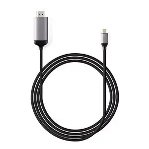 USB grafikas adapteris MiniX NEO-C-4KGR — maksimālais izšķirtspēja 3840×2160, melns/pelēks