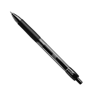 Želejas pildspalva Forofis Comfort GP izvelkama, melna tinte, 0,7 mm galu