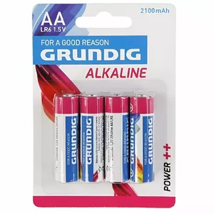 Baterija GRUNDIG AA sārmainā 1,5V — komplekts 4 gab.