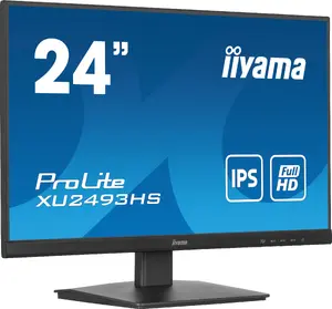 Datora monitors iiyama ProLite XU2493HS-B6 23.8" Full HD 1920 x 1080 LED IPS 100 Hz melns iebūvēti skaļruņi VESA
