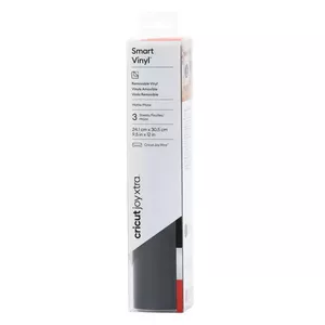 Cricut Joy Xtra Smart Vinyl Removable Matte Set, Black, Red, White