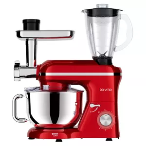 Pārtikas smalcinātājs Lovio LVSTM02PRD ChefAssistant Plus sarkans