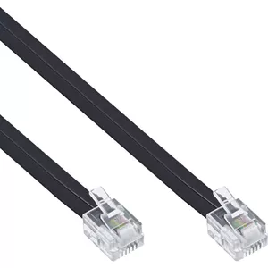 InLine modulārais kabelis RJ11 male / male 6P4C 3m