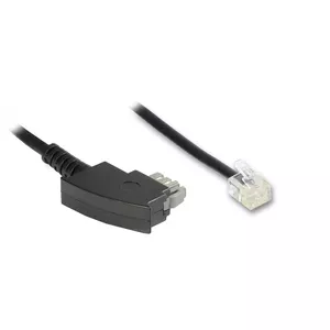 Телефонный кабель good connections Alcasa T2A-10 10 м черный TAE-N — RJ-11