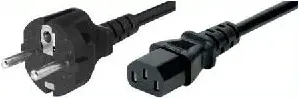 Power cable Tecline 808011 Black 1.8 m