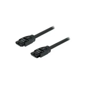 SATA Cable Tecline 0.5m eSATA - SATA 7-pin Black