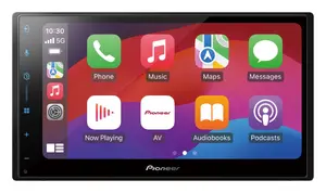 Auto multivides uztvērējs Pioneer SPH-DA77DAB melns 2 DIN Wi-Fi Bluetooth FLAC 6.8" DAB DAB+ FM