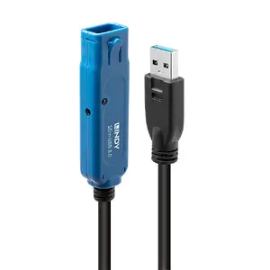 USB pagarināšanas kabelis Lindy 10m Active Extension Pro
