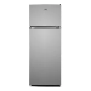 Ledusskapis-ar-saldētavu Frigelux RDP216XE divdurvju, 211 L, 54×55.1×142.8 cm, E klase, 41 dB, pelēks