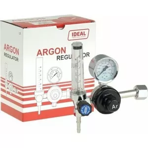 Gāzes spiediena regulators IDEAL ARGON/CO2 ar rotametru, modelis BW RE 265400