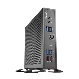 Mini PC barebone Shuttle XPC slim DS50U Intel Celeron 7305 64GB HDD SSD HDMI DP VGA