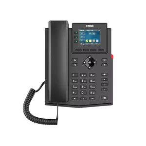 IP Phone Fanvil X303-2 Black 4 lines LCD Wired handset
