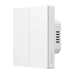 Sienas viedais slēdzis Sonoff M5-2C-86W — WiFi, 2 kanālu, 86 mm montāža