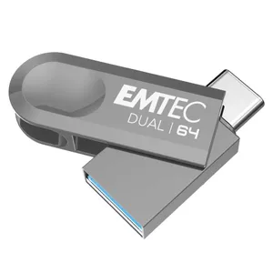 USB flash drive Emtec 64 GB USB Type-A USB Type-C D280