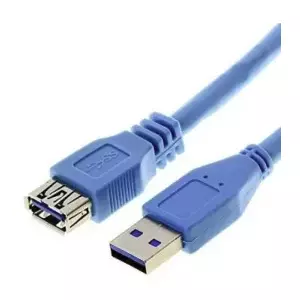 USB-A uz Micro-B datu kabelis brackton US3-VEB-0180.U 1,8 m, zils
