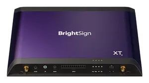 BrightSign XT245 Blue Digital Media Player 8K Ultra HD 256 GB SSD M.2 HDMI Ethernet LAN HTML5