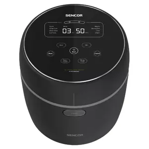 Rīsu vārāmais SENCOR SRM0671BK, 0,6–1,5 l ietilpība, 700 W, Low Carb funkcija, 8 programmas