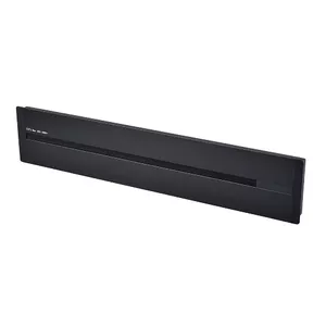 Iebūvējama kontaktligzdu sliede Viking LZ60B — 230V 50Hz, 60 cm, līdz 7 moduļiem, IP20, alumīnijs, melna