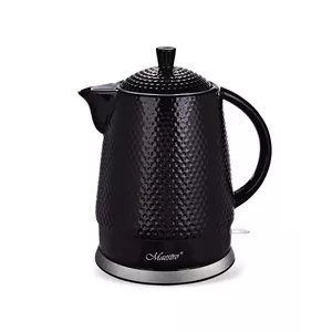 Elektriskais tējkanna Maestro MR-069 1.5 L 1500 W melna, keramikas korpuss, slēpts sildīšanas elements
