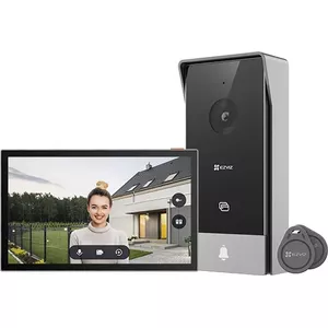EZVIZ HP5 Video Intercom System with 7-Inch Touch Screen, Wired and Wireless Connectivity, Full HD Camera, and Two-Way Audio