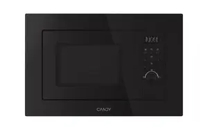 Candy Wave 600 CA20FMW7NB Built-in Grill Microwave Black 20 L 800 W with Display and Rotary Control