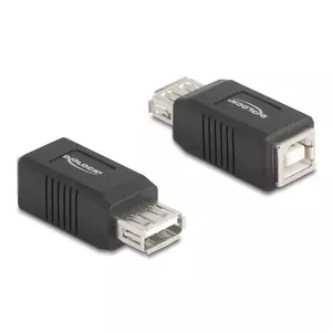 DeLOCK 67203 Переходник USB Type-A USB Type-B Черный