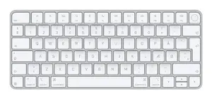 Apple Magic Keyboard Mini with Touch ID Bluetooth and USB Danish QWERTY White