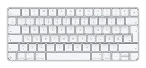 Apple Magic Mini Keyboard with USB and Bluetooth Wired and Wireless Connectivity Danish QZERTY Layout White Colour