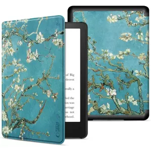 E-grāmatu maciņš Tech-Protect SmartCase priekš Kindle Paperwhite Colorsoft Signature Edition — sakura