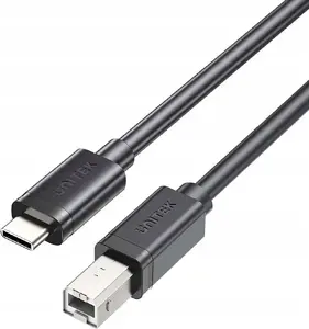 Kabelis USB C uz USB B Unitek C14140ABK03-1M — 1 m, melns