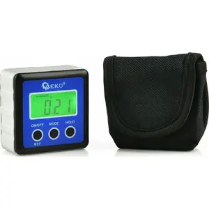 Digital Angle Level GEKO G03319 — inclinometer/angle meter, 0–360° measurement, portable (50)
