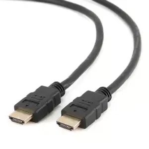 HDMI kabelis GEMBIRD CC-HDMI4-0.5M — HDMI 1.4, 0.5 m, Type A vīrietis‑vīrietis, 10 Gbit/s, 4K (3840×2160), ARC, Ethernet, melns