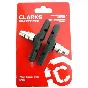 RING V-brake MTB Brake Pads, 70mm, Black