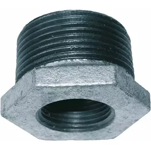Редуктор (муфта переходная) INVENA OZR110, оцинкованная, 1/2" x 3/8"