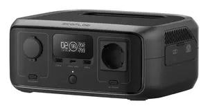 Pārnēsājama elektrostacija EcoFlow RIVER 3 UPS — LiFePO4 245 Wh, 300 W, 1 AC kontaktligzda, USB‑A, USB‑C, AC/Solar/DC ieeja