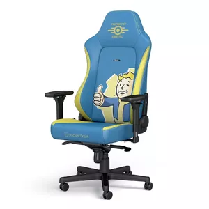 Datoru spēļu krēsls noblechairs NBL-HRO-PU-FVT Mīksts sēdeklis Zils Dzeltens