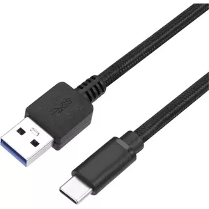 USB kabelis Perixx 11797 — USB 3.0 USB-A uz USB-C, 1 m, melns