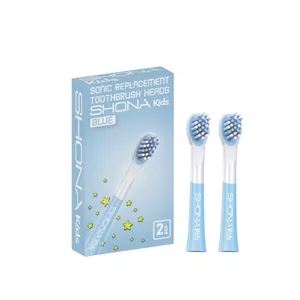 Rezerves zobu birstes uzgaļi Shona SH074780 bērniem Kids Vision — zili, modelis SH074780