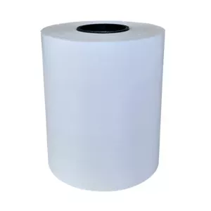 Etiķešu ruļļi (bez līmplēves) TSC 100 mm × 32 m — pašlīmējošas bez grāmatiņas